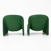 Set of 2 Alky Armchairs by Giancarlo Piretti for Anonima Castelli, 1970s