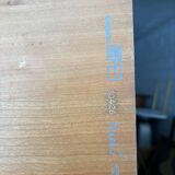 Chaise Zig Zag conçue par G. Rietveld, fabriquée par Cassina, années 1990