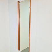 Mid-Century Scandinavian Rectangular Teak Mirror, 1960s