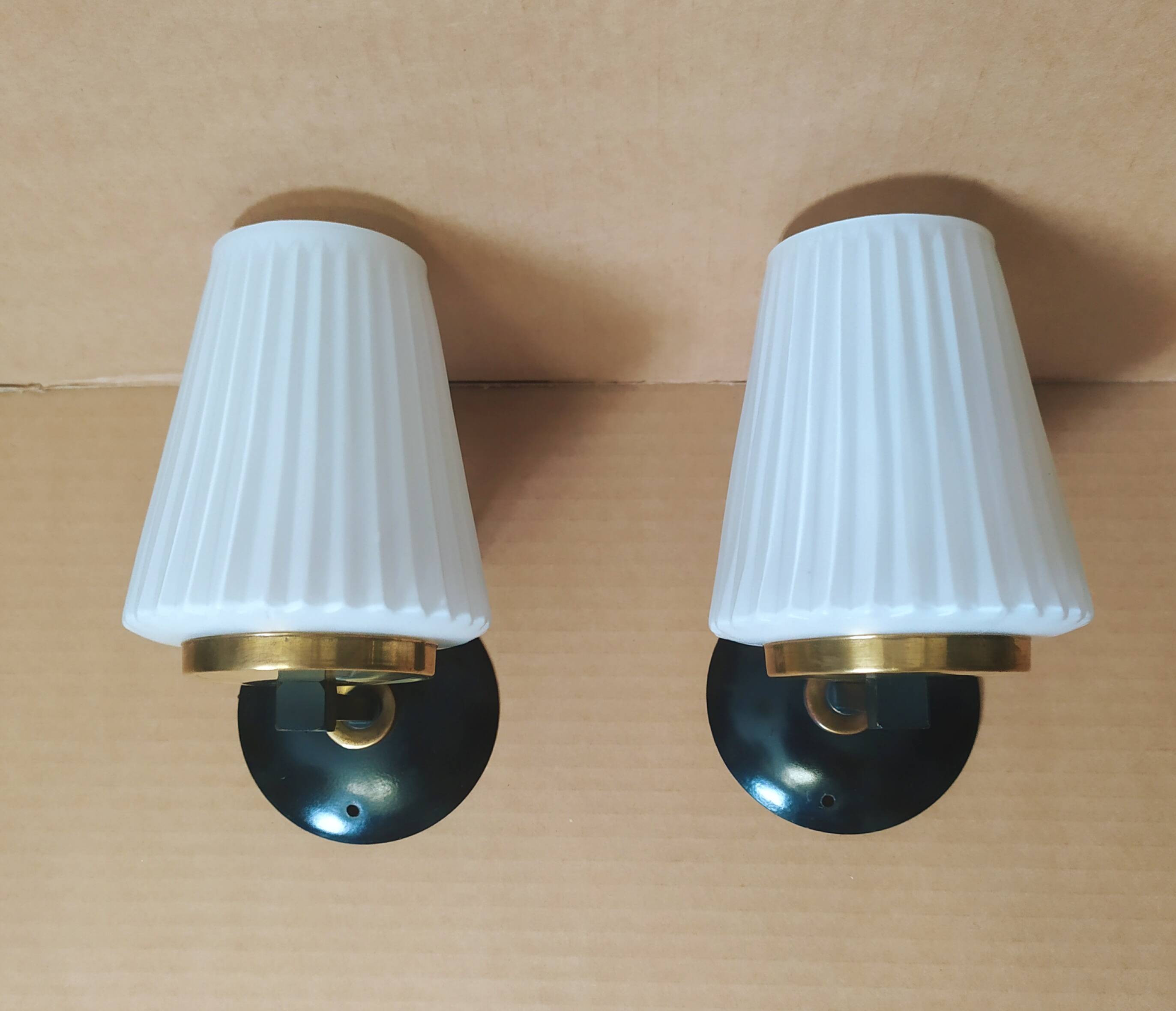 Paire d'appliques 1950s, set de 2.