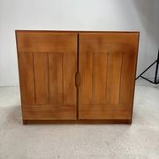 Two-door buffet in solid pine from the Regain house.