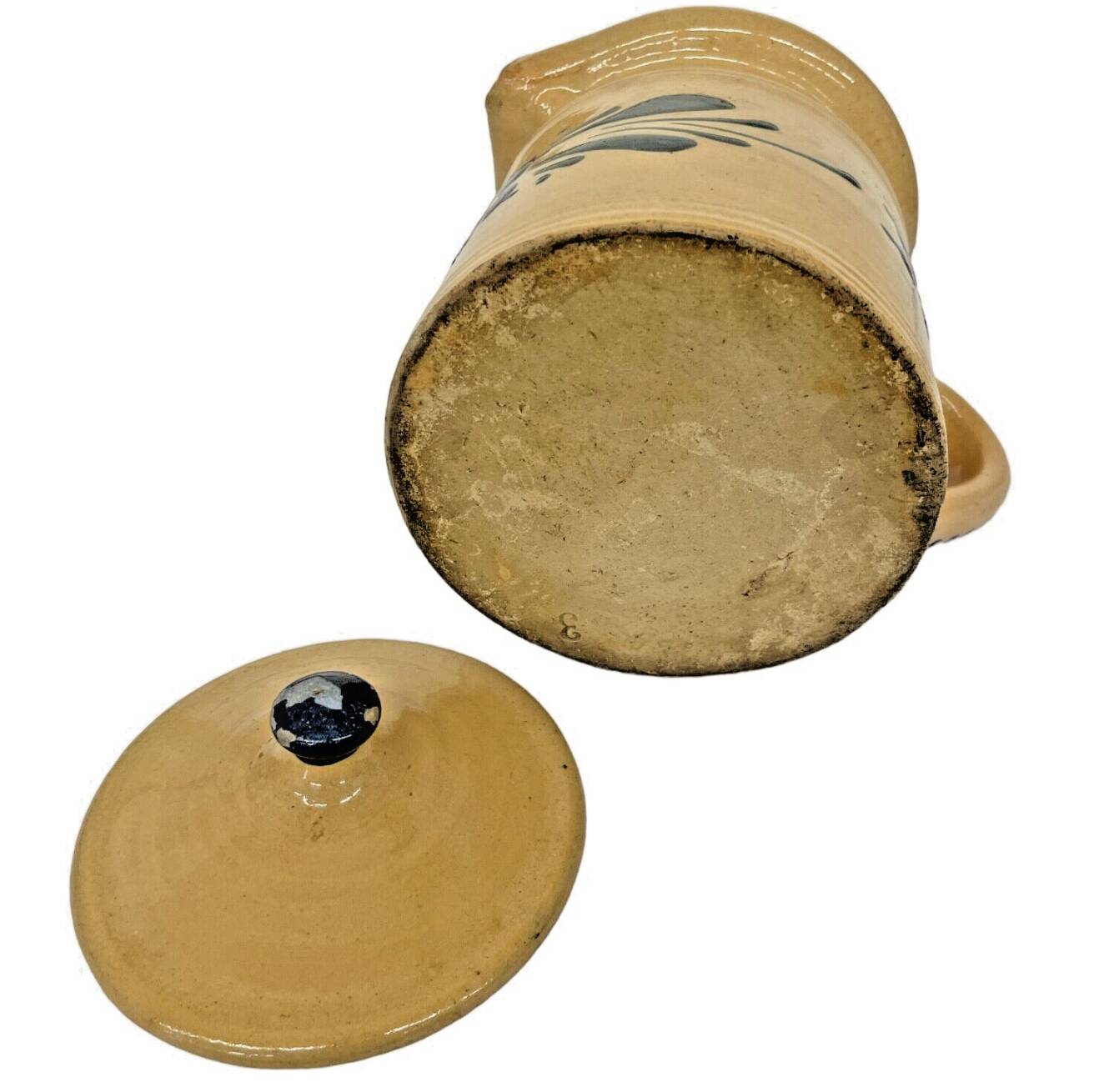 Pot à lait de Savoie en terre cuite vernissée
