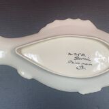 Grand plat poisson Faience de Pornic MBFA