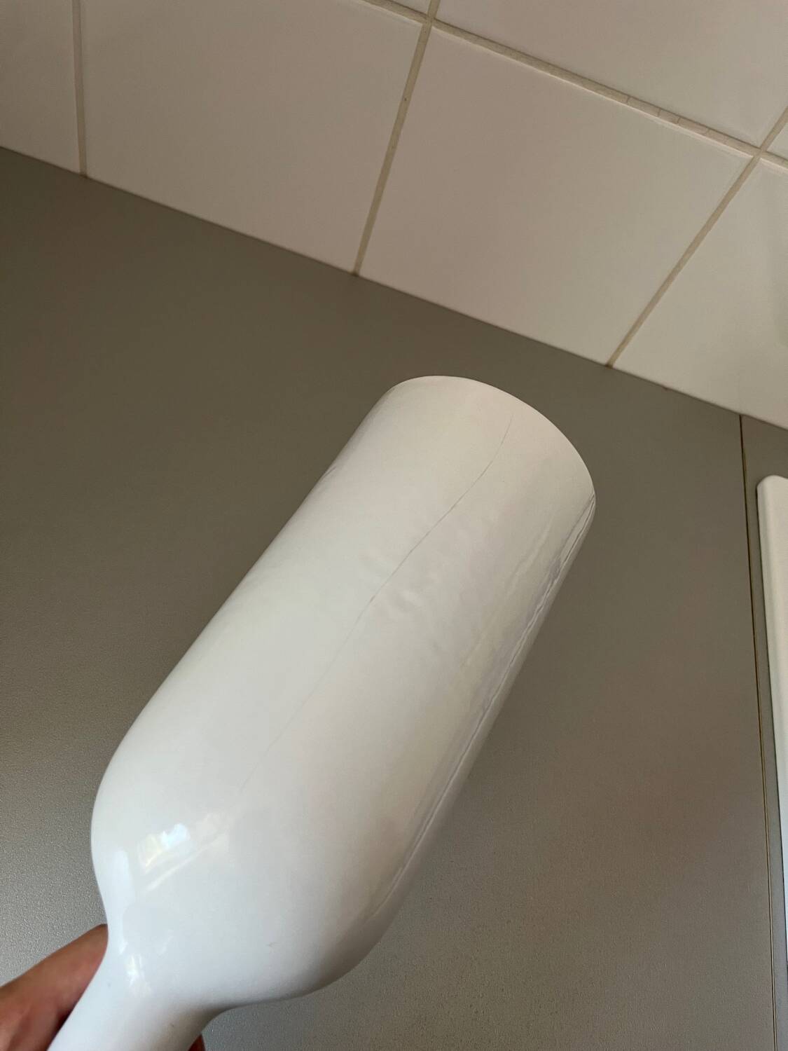 “Big red” ceramic bottle Charolles