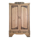 Large art deco wardrobe, antique wardrobe