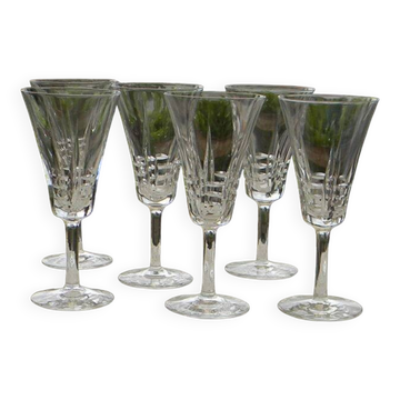 Lot de 6 verres à porto en cristal VILLEROY ET BOCH. Modèle Concorde.