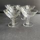 7 coupes à champagne Baccarat Saint Hélier