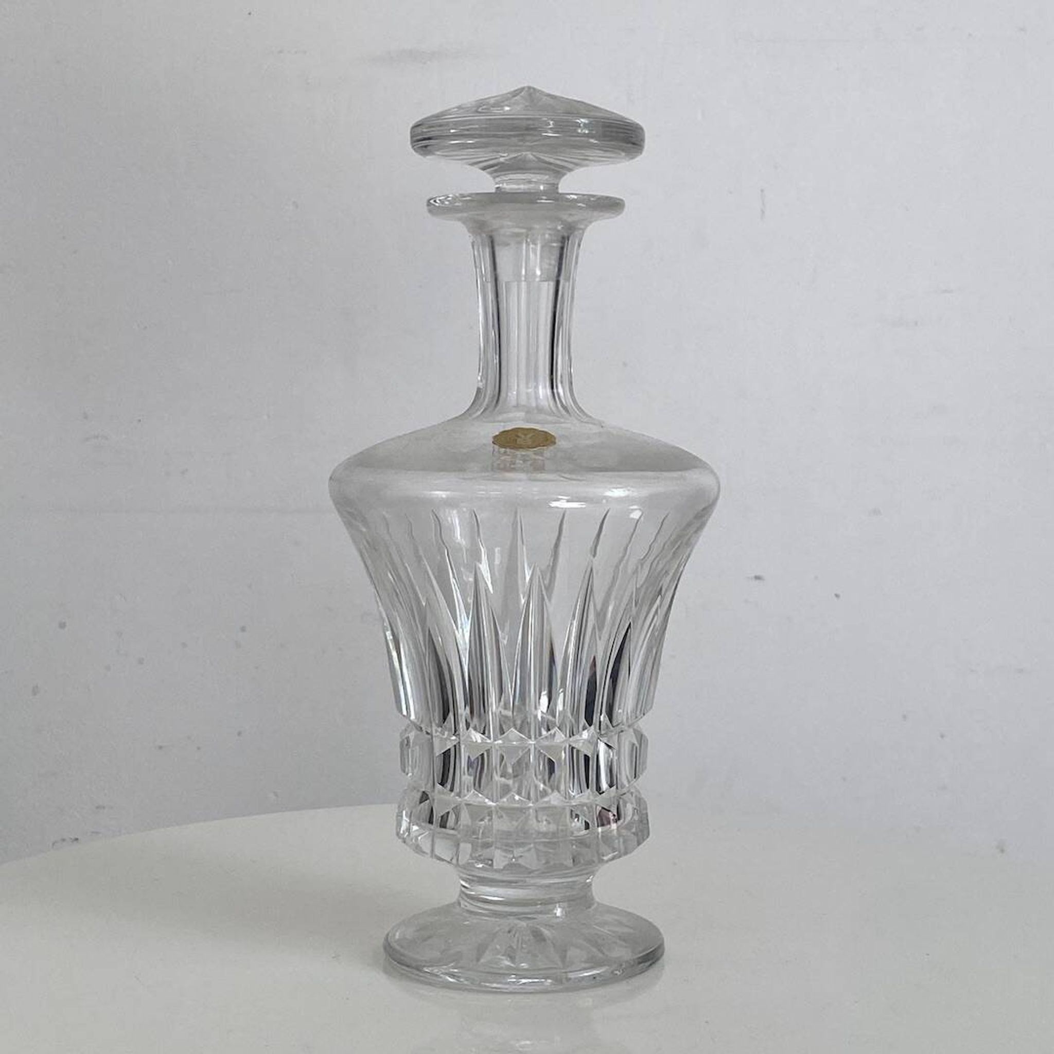 Carafe en cristal vintage