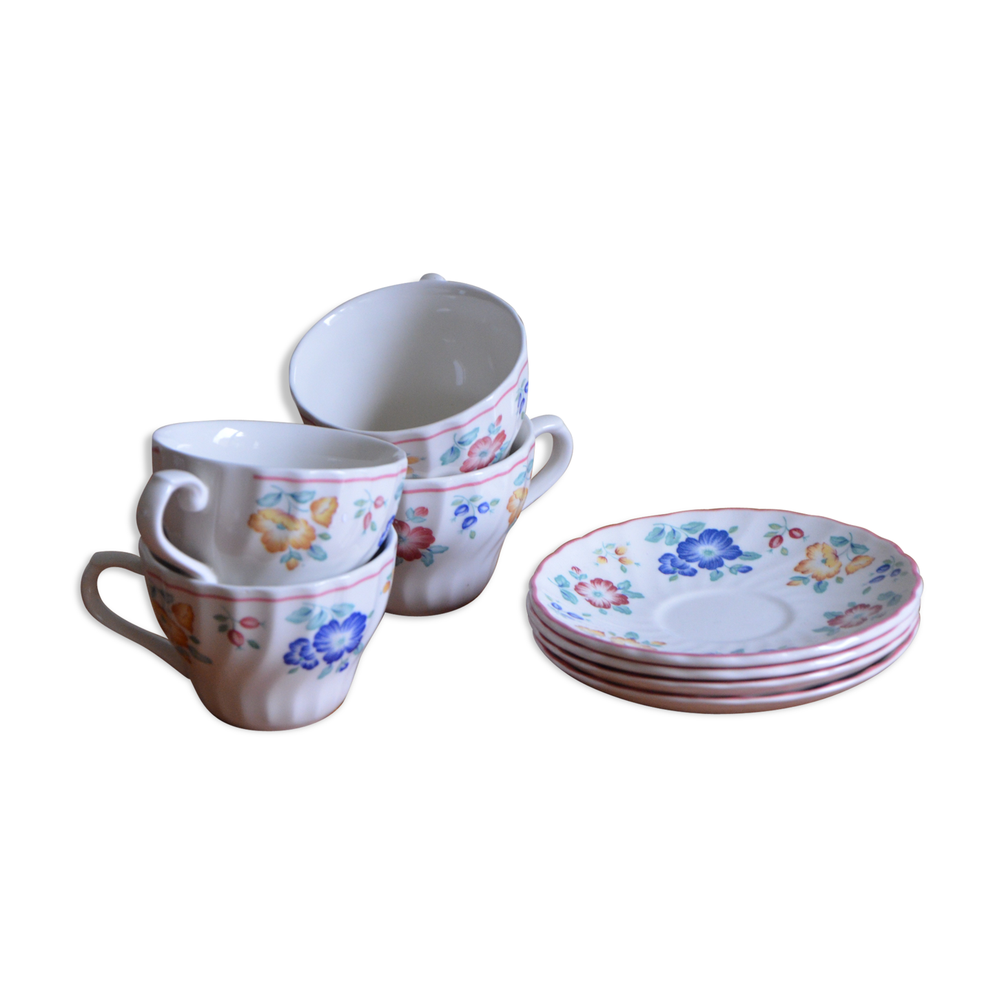 4 cup and Churchill cups lot
