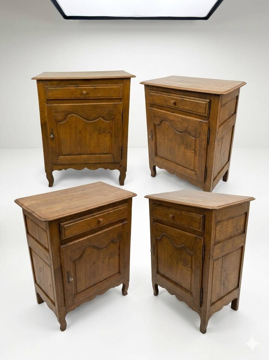 Antique oak confiturer
