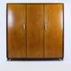 Vintage Bauhaus Chromed Tubular Steel Wardrobe by Hynek Gottwald, 1930s