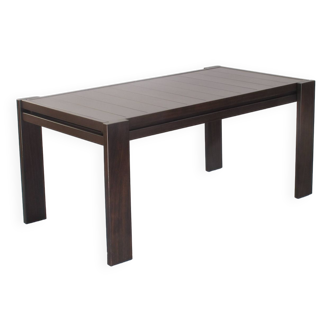 Solid iroko desk or dining table, Regain edition