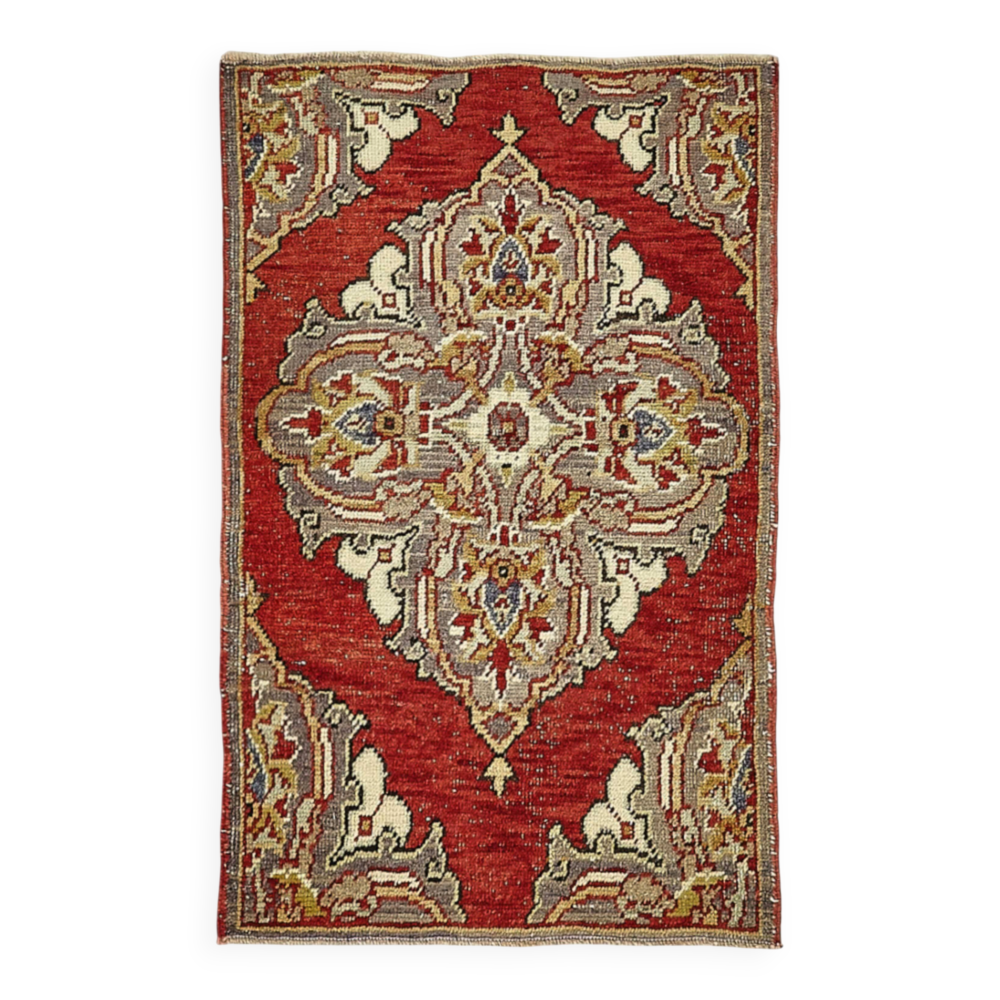 Turkish Vintage Anatolian Rug 69 cm x 101 cm