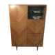 Secretary cabinet wood in rafters