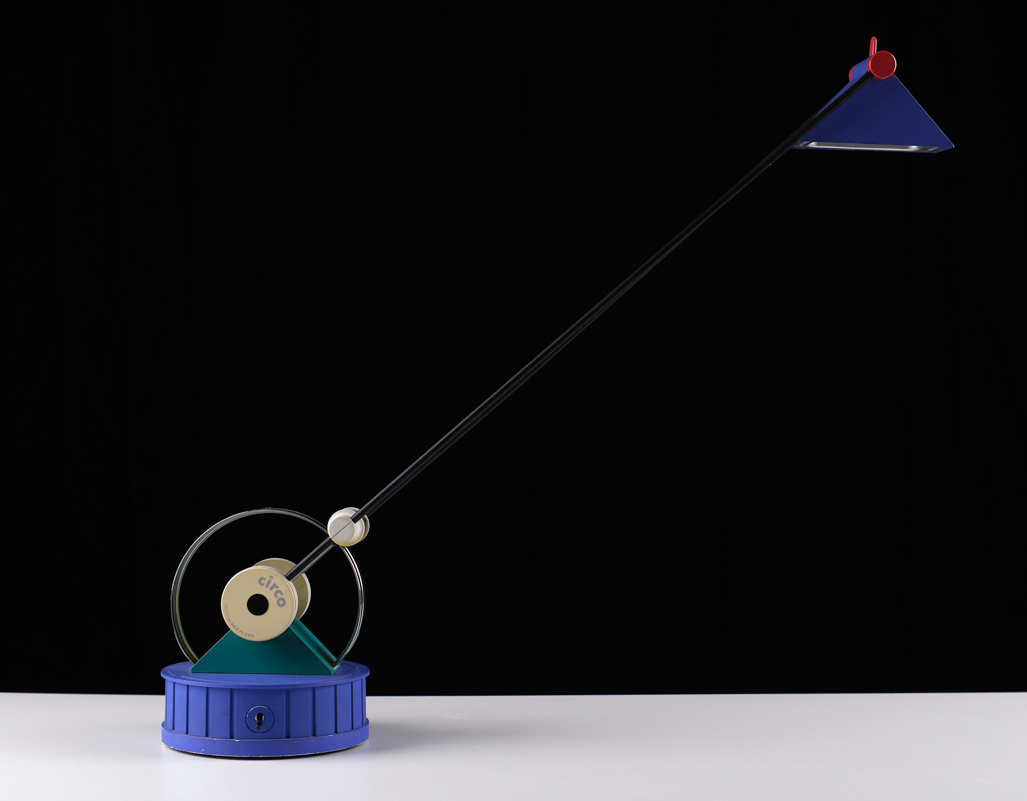 German circo post modern, desk lamp, 1980s