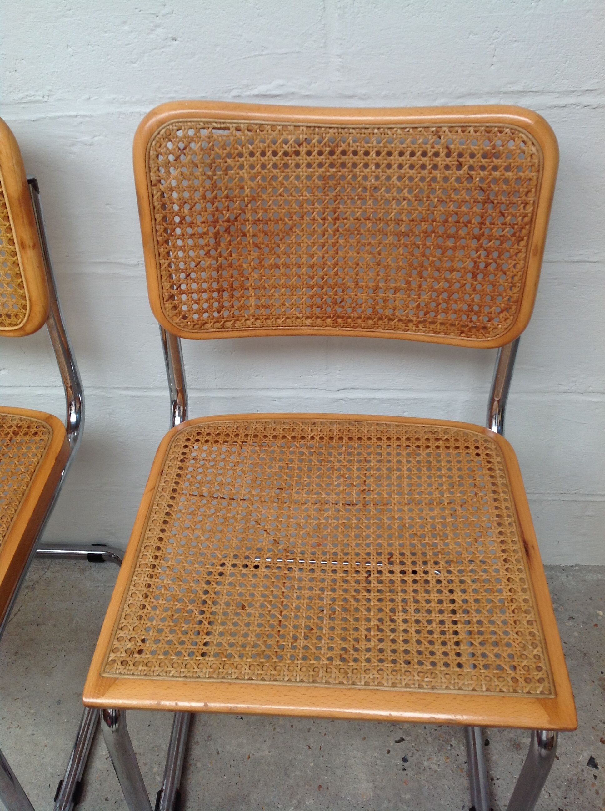 Chairs Marcel Breuer Cesca B32
