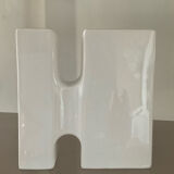 Vintage glazed ceramic vase