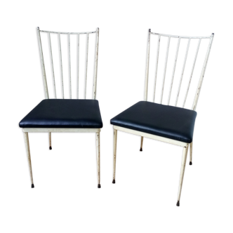 Pair of chairs of Colette Gueden 1950