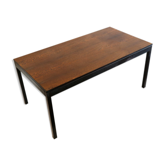 Table à manger vintage extensible wenge Brutalist des années 1960