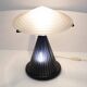 Pair of Post Modern Italian Murano Glass Mushroom Table Lamps, 1980s