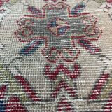Tapis pastel turc vintage 93 x 52 cm