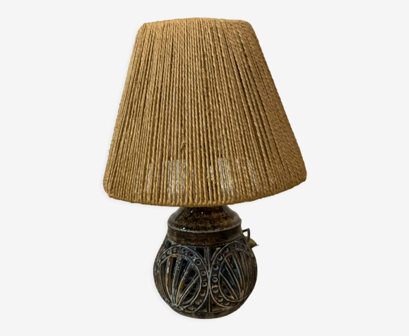 Lampe céramique Vallauris 60s