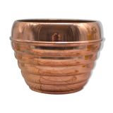 Old copper pot cover