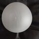 Applique vintage chrome et verre