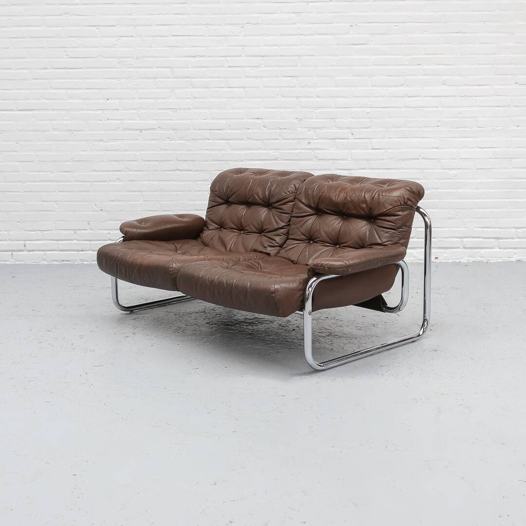 Borkum Two-seater Sofa by Johan Bertil 1970s