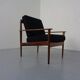 Danish Model 56 Armchair in Rosewood by Grete Jalk for Poul Jeppesen, 1960s