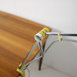 Mid-century industrial adjustable table lamp designed by Josef Hůrka for Napako, 1960's.