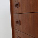 Mid-century teak bureau / secretary desk / Danish modern design / 1960s