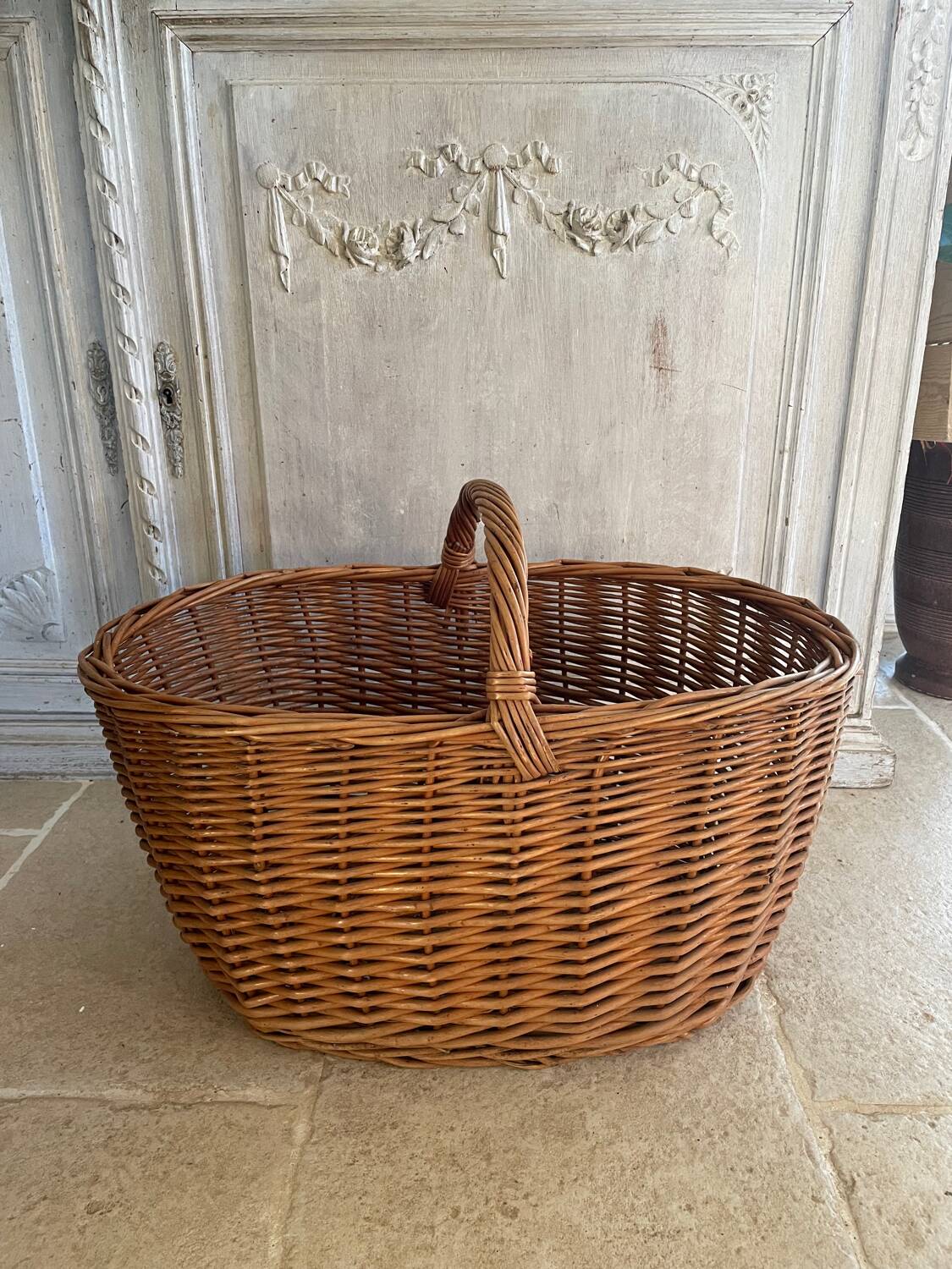 Panier en osier 51cm