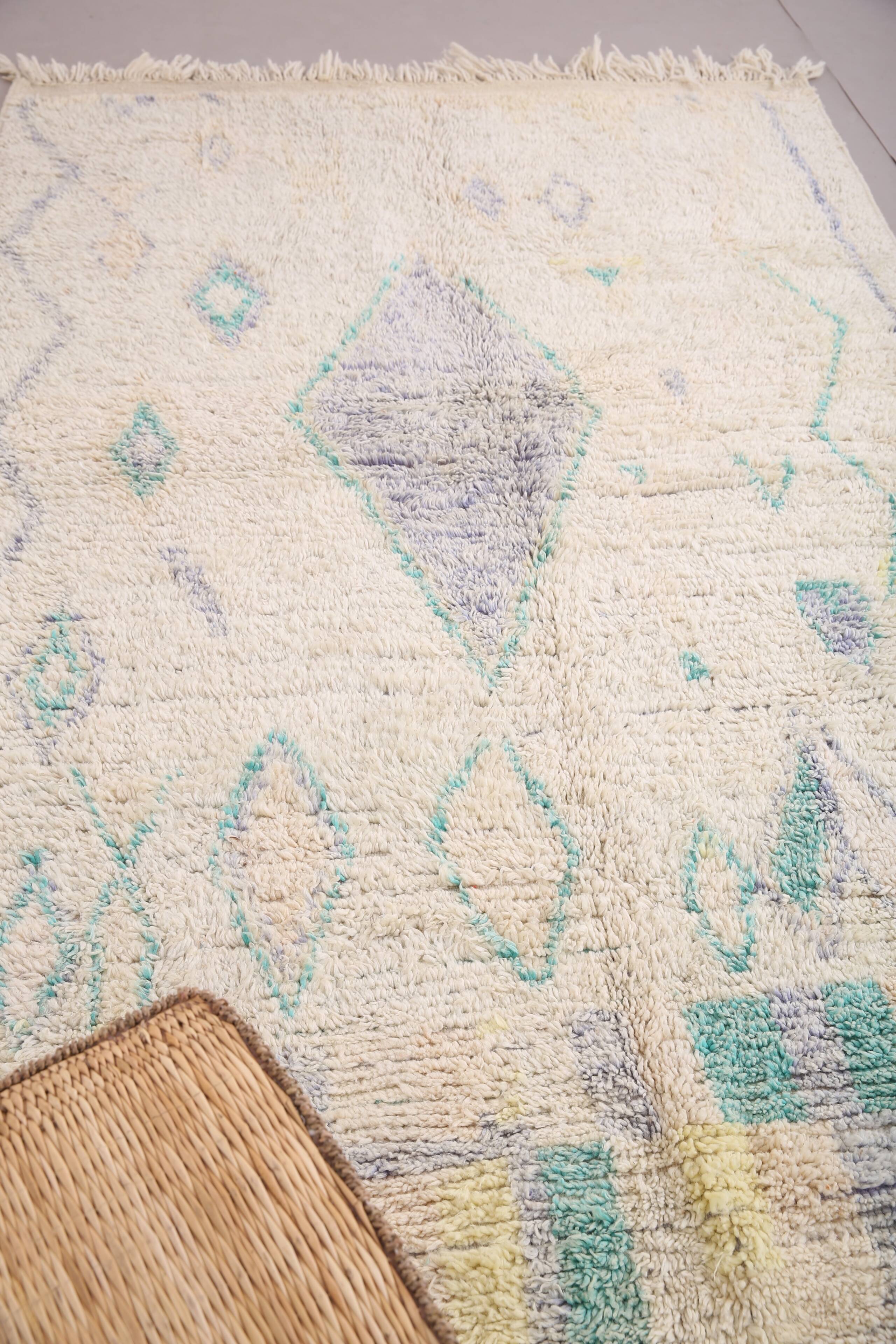 Vintage Boujaad Rug 162 x 271 cm - Berber Wool Rug - Handmade Moroccan rug