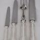 Sfam 24 knives, 12 table knives + 12 dessert cheese knives + carving service.