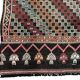 Geometric Handwoven Bohemian Kilim Rug