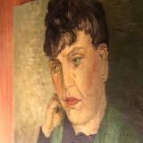 Portrait around 1942 by Léo Van Droogenbroeck