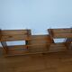 Vintage pine shelves in the style of Maison Regain.