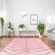 Modern Moroccan carpet pink