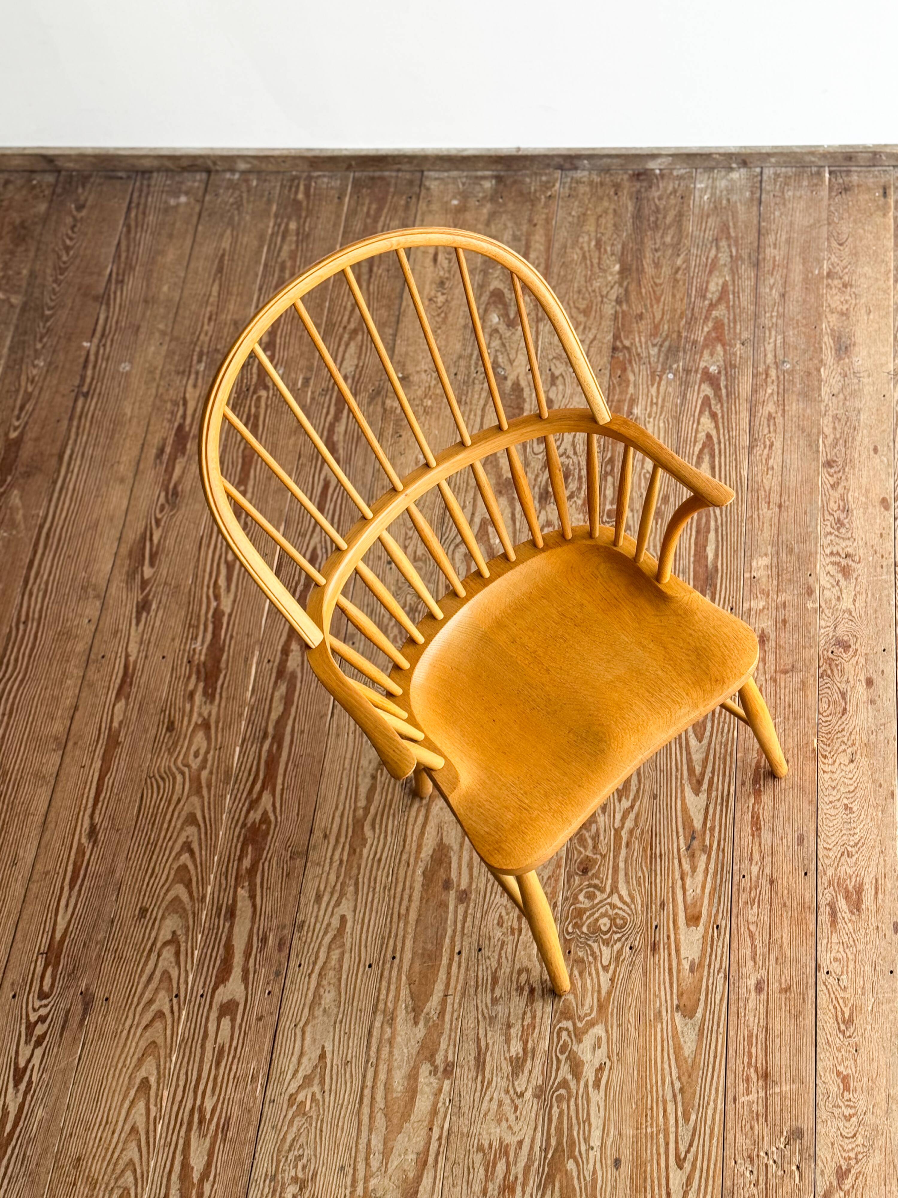 Chair by Frits Henningsen model CH18A in oak, Mid Century Design