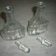 Oil vinegar salt pepper and mustard condiment server