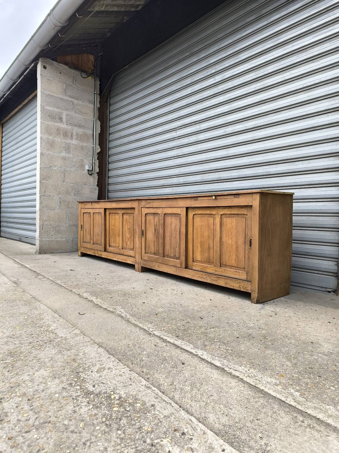 Enfilade meuble de métier circa 1950