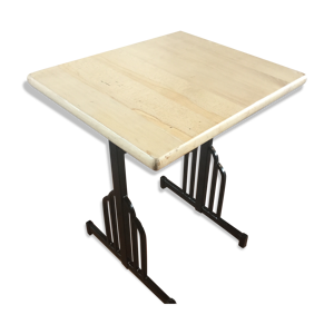Table bistrot art-deco