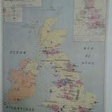 Old map British Isles