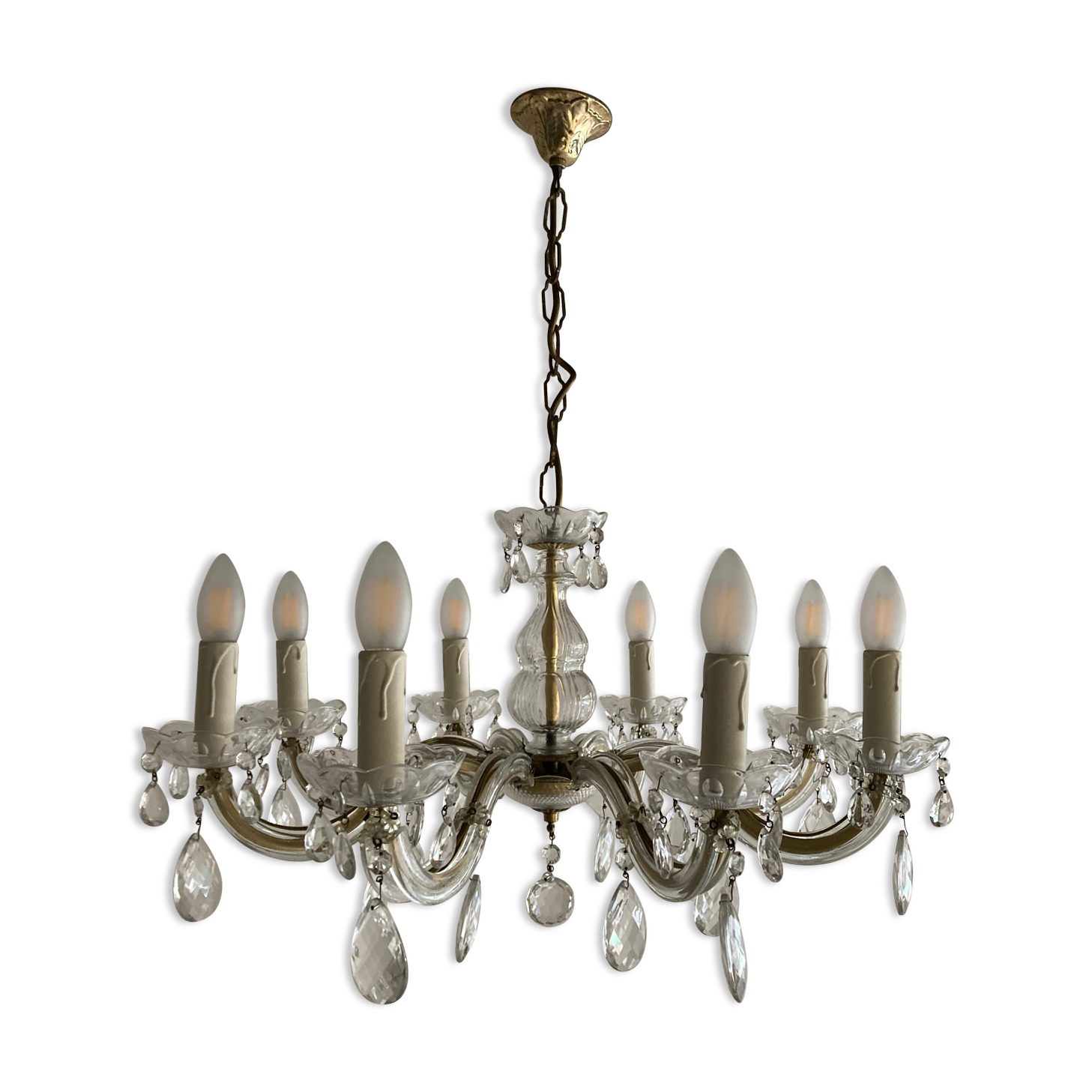 Italian chandelier mid 20th.