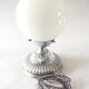 Large ball lamp and silver