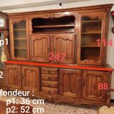Provençal sideboard in solid walnut
