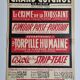 Vintage 50s poster, industrial decor, 38 x 60 cm