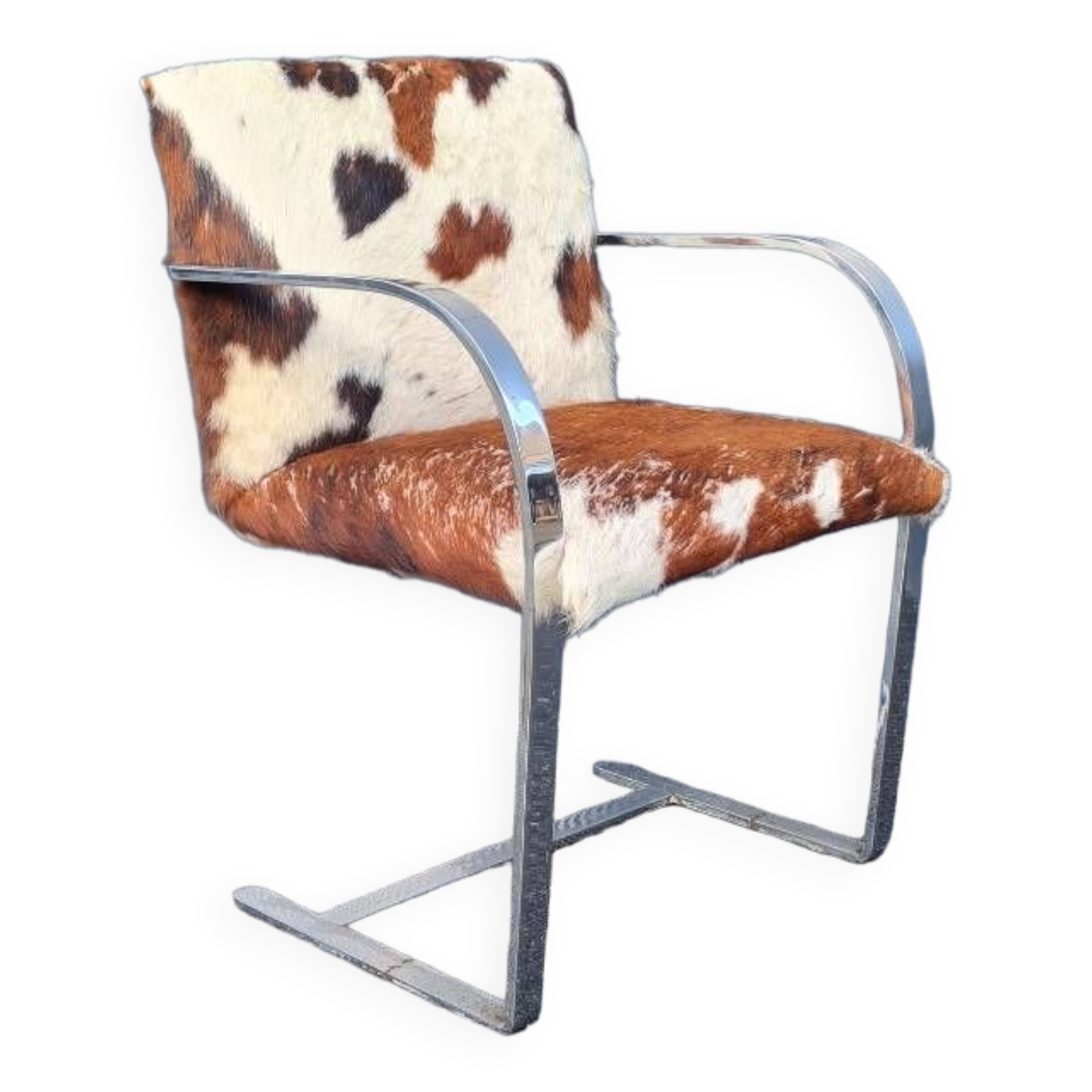 Brno flat bar armchair by ludwig mies van der rohe