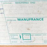 Applique murale rouge année 70